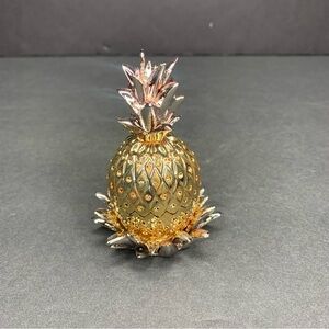 Lenox Williamsburg Pineapple Hospitality Trinket Box Ornament